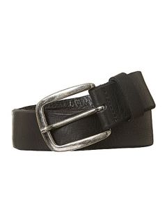 Criminal Distressed edge belt Black