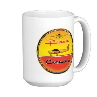 Piper Cherokee aircraft sign Mug