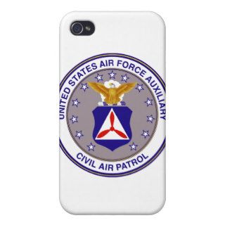 USAF Civil Air Patrol CAP Auxilliary iPhone 4 Case