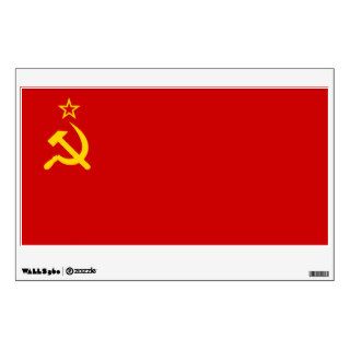 Communist Russia Flag USSR Wall Decals