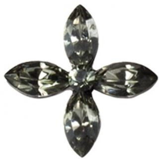 Trillium Swarovski Crystals Stay Put Push Pin Keeps Clothing in Place   Black Diamond Clothing