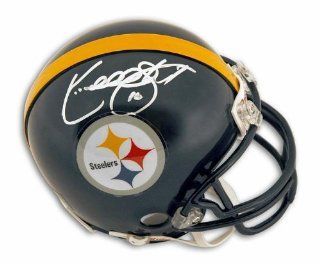 Autographed Kordell Stewart Pittsburgh Steelers Mini Helmet Sports Collectibles