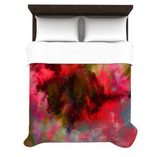 Kess InHouse Caleb Troy "It'll be Too Late" 88 by 88 Inch Duvet Cover, Queen  
