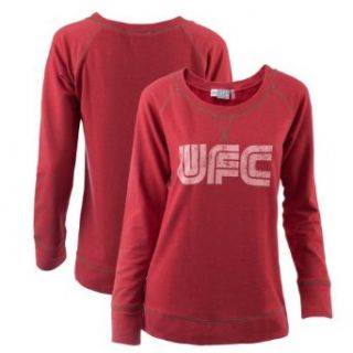UFC Women's Kickback Crew Sweatshirt   Rose (X Small)