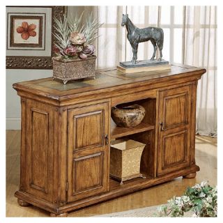 St. Augustine Two Door Storage Console Table
