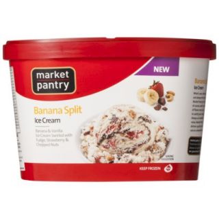 Market Pantry Banana Split Ice Cream 1.5 qt.