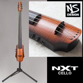 NS Design NXT Electric 5 String Cello With Amber Burst Finish Musical Instruments