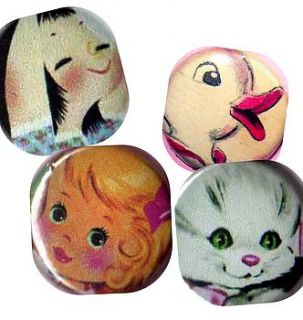 cuties mini pocket mirror by lapin & me