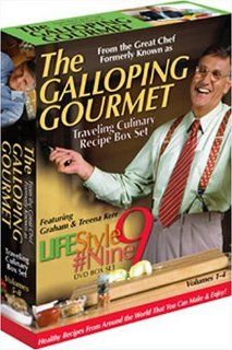 Lifestyle # 9 Traveling Culinary Recipe Box Set From the Great Chef Formally Known as The Galloping Gourmet (Graham Kerr 4 Pack Vol. 1 4) Graham & Treena Kerr Movies & TV