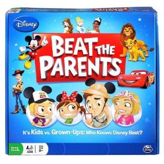 Disney Beat The Parents Board Game   Who Knows Disney Best? Toys & Games