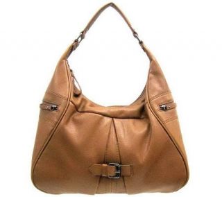 Perlina Mila Leather Hobo Handbag —