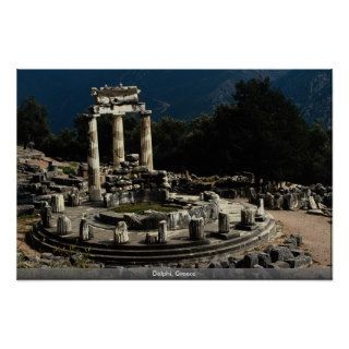Delphi, Greece Poster