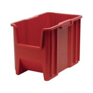 Quantum Storage Giant Stack Container — 4-Pack, 17 1/2in.L x 10 7/8in.W x 12 1/2in.H  Large Storage Bins