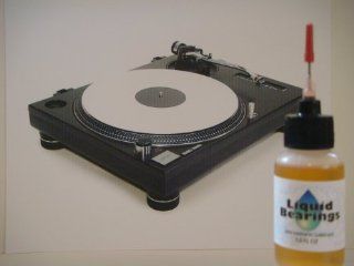 Liquid Bearings, SUPERIOR synthetic oil for DJ turntables, keeps all parts moving freely and quietly Electronics