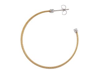 Charriol Earring Modern Cable Mix 03 34 S760 00 Stainless Steel Gold