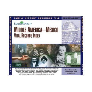 Middle America Mexico Vital Records Index (CD ROMs) Latter Day Saints Books