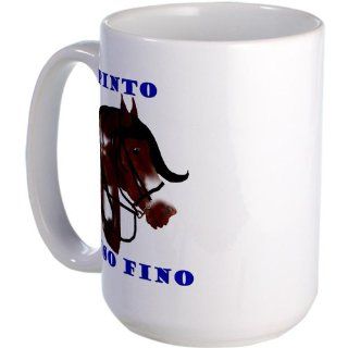  Pinto Paso Fino Head Large Mug Large Mug   Standard Kitchen & Dining