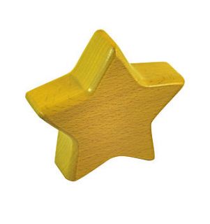 eco friendly star rattle / teether by little baby company