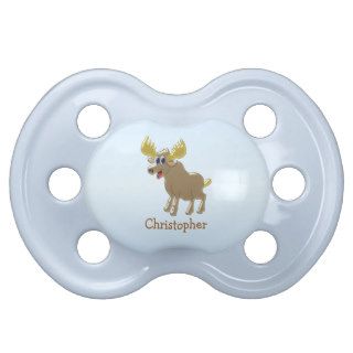 Moose Just Add Name Baby Pacifiers