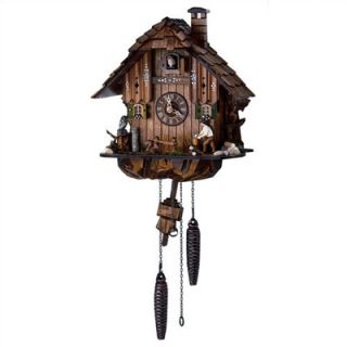 Schneider 13 Quartz Cuckoo Clock Cuckoo Clock with Tudor Style House