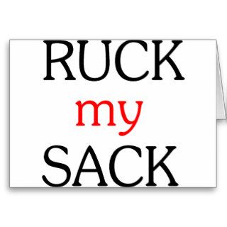 Ruck my Sack Cards