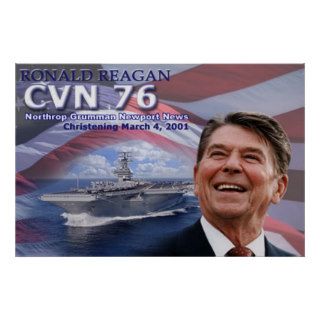 Ronald Reagan / CVN 76 / Poster