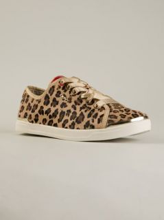 Dkny Leopard Print Trainer