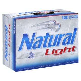 Natural Light Beer Cans 12 oz, 12 pk