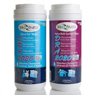 Harco Multi Surface and Pro Waterless DRA2020 Wipes