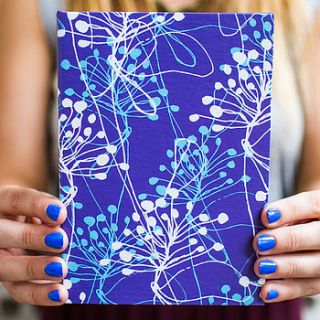 foliage blue case for kindle by rachael taylor