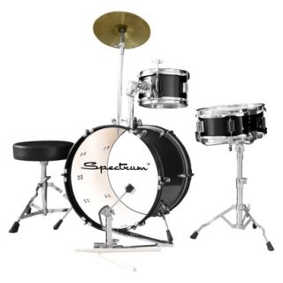 Spectrum 10 Three Piece Junior Drum Kit   Midni