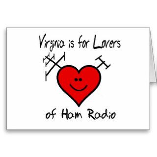 Virginia is For Lovers of Ham Radio Cards