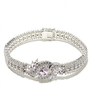 Victoria Wieck Absolute™ Pink "Floral" Cluster Bracelet