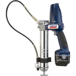 Lincoln Industrial PowerLuber Cordless Grease Gun — 18 Volt, 7,500 PSI, Model# 1842  Cordless Grease Guns   Accessories