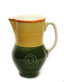 caracol small serving jug by erde ceramica