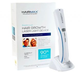 HairMax Lux 9 Hair Growth Laser Comb —