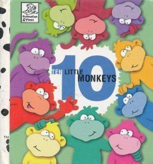 Ten Little Monkeys Danny Brooks Dalby, Shannon Osborne Thompson, Susie Garland Rice 9781577592181  Kids' Books