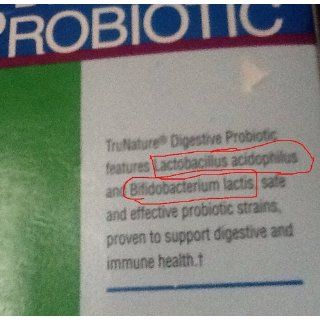 trunature Digestive Probiotic, 100 Capsules Health & Personal Care