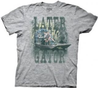 Swamp People Later Gator Troy Boat Men's Tee Clothing