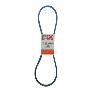 PIX Blue Kevlar V-Belt with Kevlar Cord — 51in.L x 5/8in.W, Model# A48K/4L510K  Belts   Pulleys