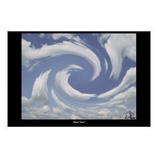 Cloud Twirl Print