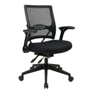 Office Star Professional Air Grid Back Managers Chair with Flip Arms