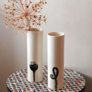 chris alis cylinder vases by alison milner