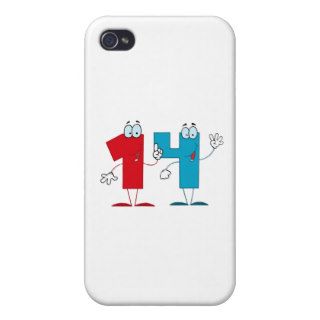 Happy Number 14 iPhone 4/4S Covers