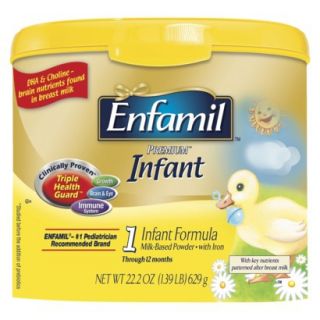 Enfamil PREMIUM Infant Formula Powder Tub   22.2