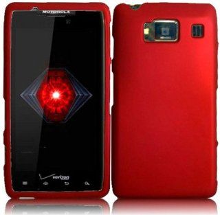 VMG Motorola Droid RAZR MAXX HD Hard Cell Phone Case Cover   DARK RED [by VANMOBILEGEAR] *** For New RAZR MAXX "HD" XT926 Only *** 