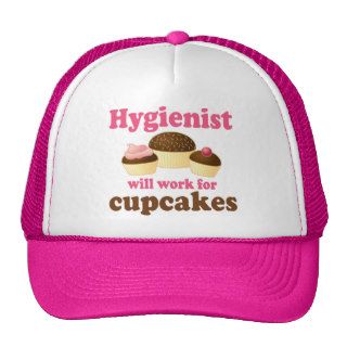 Funny Chocolate Cupcakes Dental Hygienist Trucker Hat