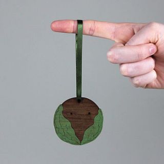 christmas sprout tree decoration by sewsew