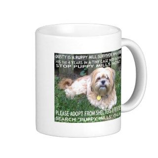 Puppy Mill Survivor   Give Mill Dogs a 2nd Chance Mugs
