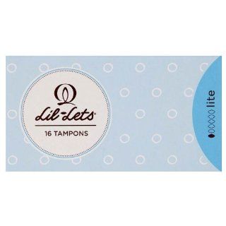 Lil Lets Lite Tampons 16 Health & Personal Care